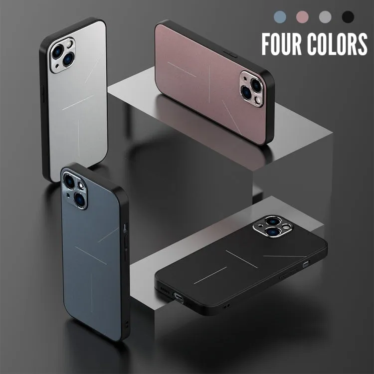 For iPhone 11 R-JUST RJ-52 3-Line Style Metal TPU Shockproof Protective Case