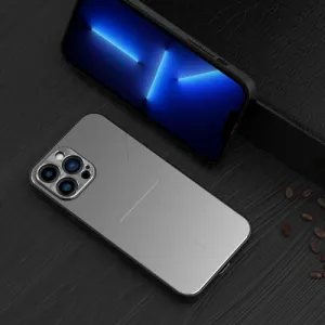 For iPhone 11 R-JUST RJ-52 3-Line Style Metal TPU Shockproof Protective Case