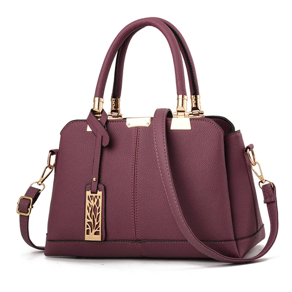 Generous Female Bag Women's Solid Color Handbag Women Bag