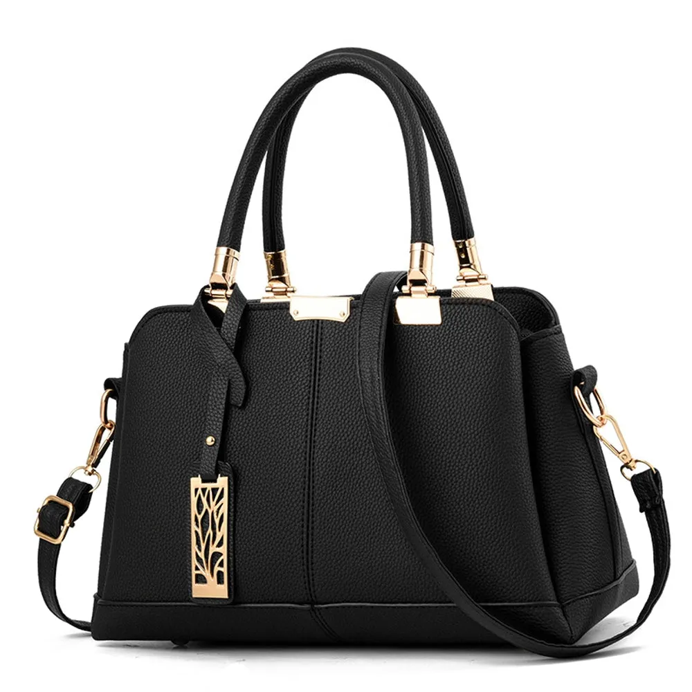 Generous Female Bag Women's Solid Color Handbag Women Bag