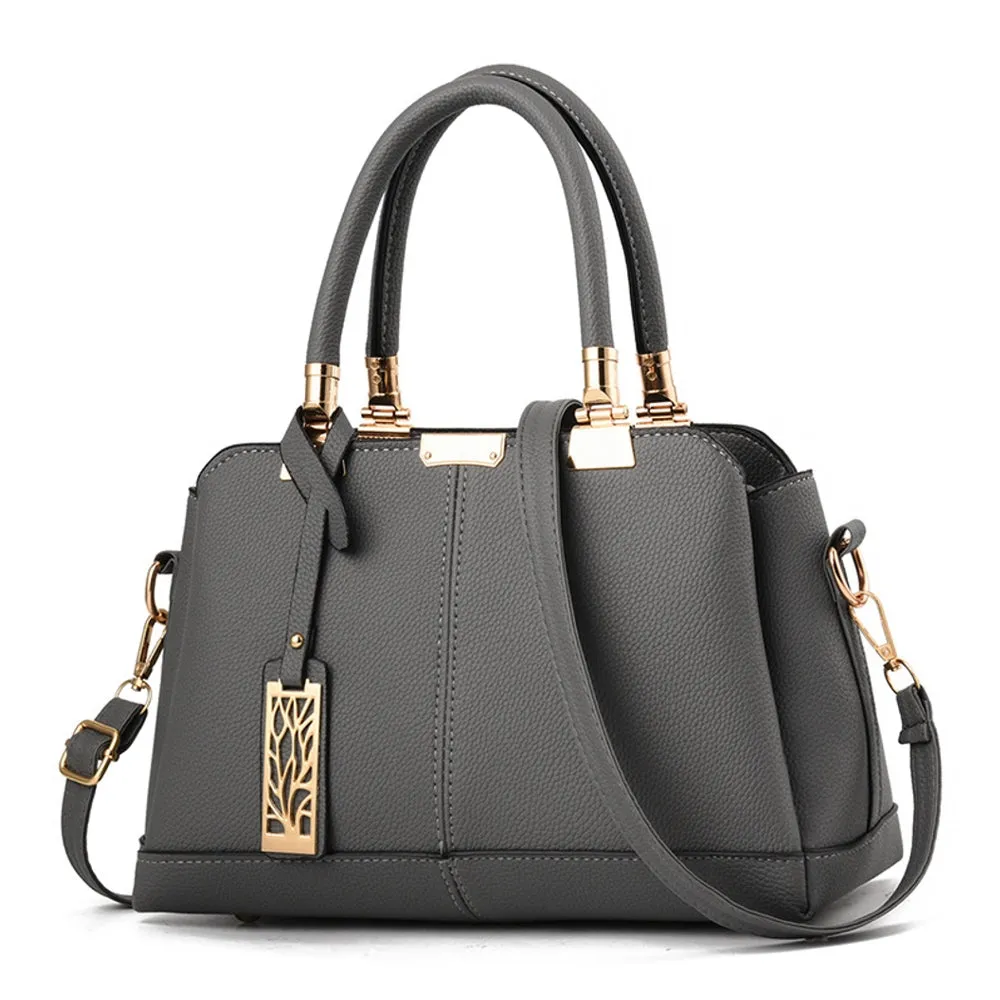 Generous Female Bag Women's Solid Color Handbag Women Bag