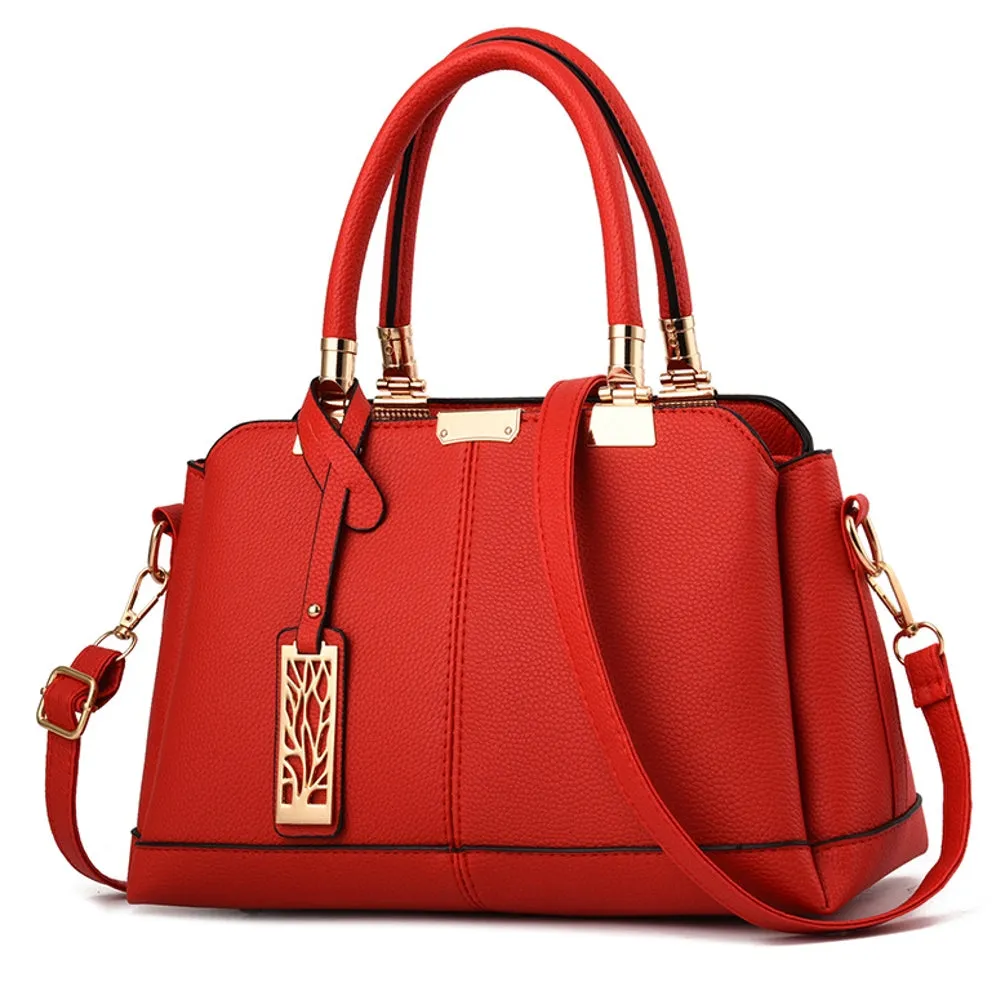 Generous Female Bag Women's Solid Color Handbag Women Bag