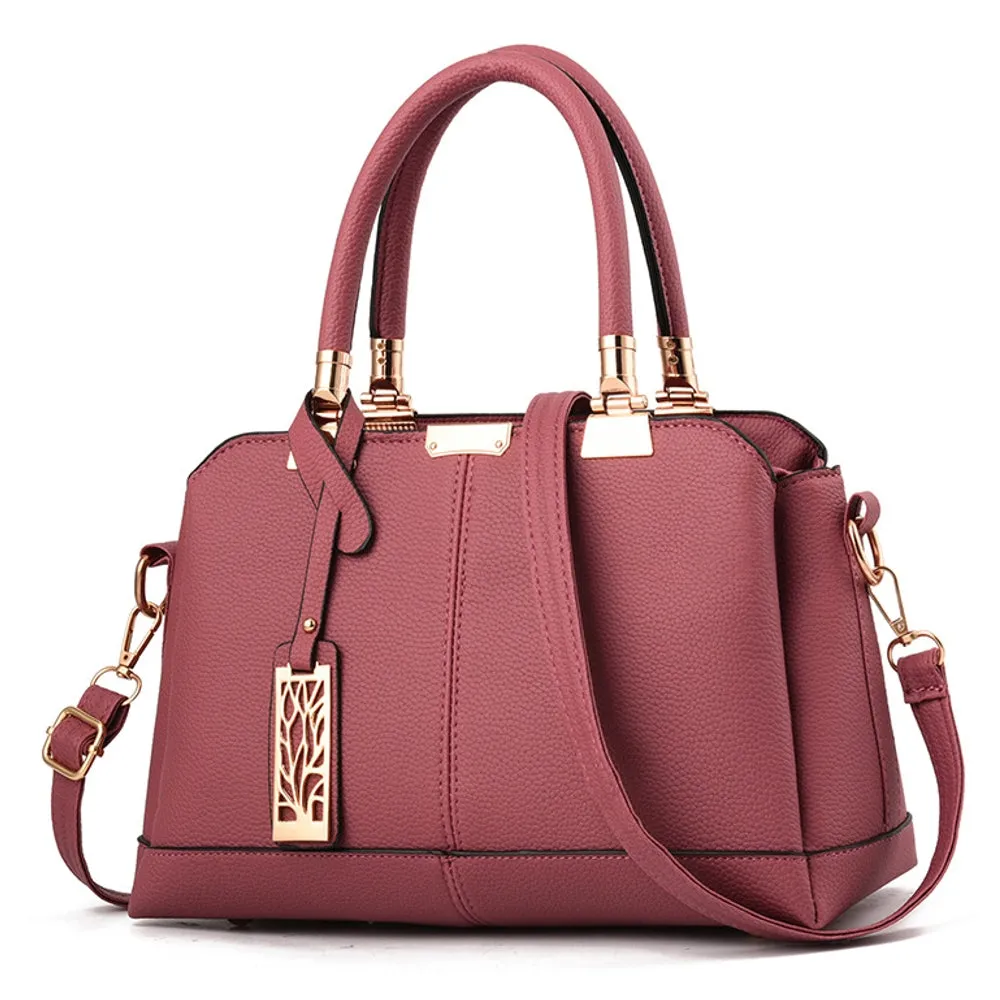 Generous Female Bag Women's Solid Color Handbag Women Bag