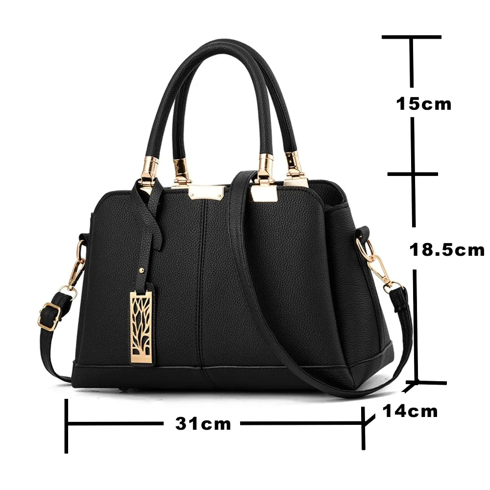 Generous Female Bag Women's Solid Color Handbag Women Bag