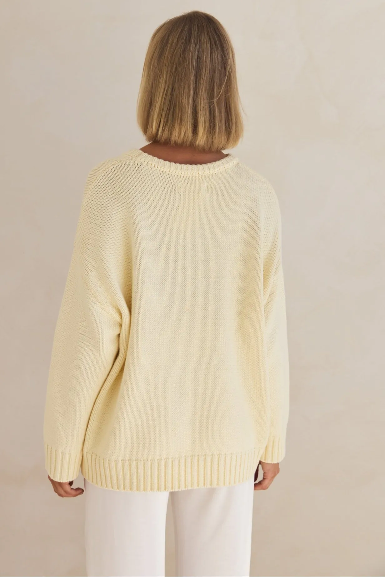 Harlow Knit Jumper (Butter)