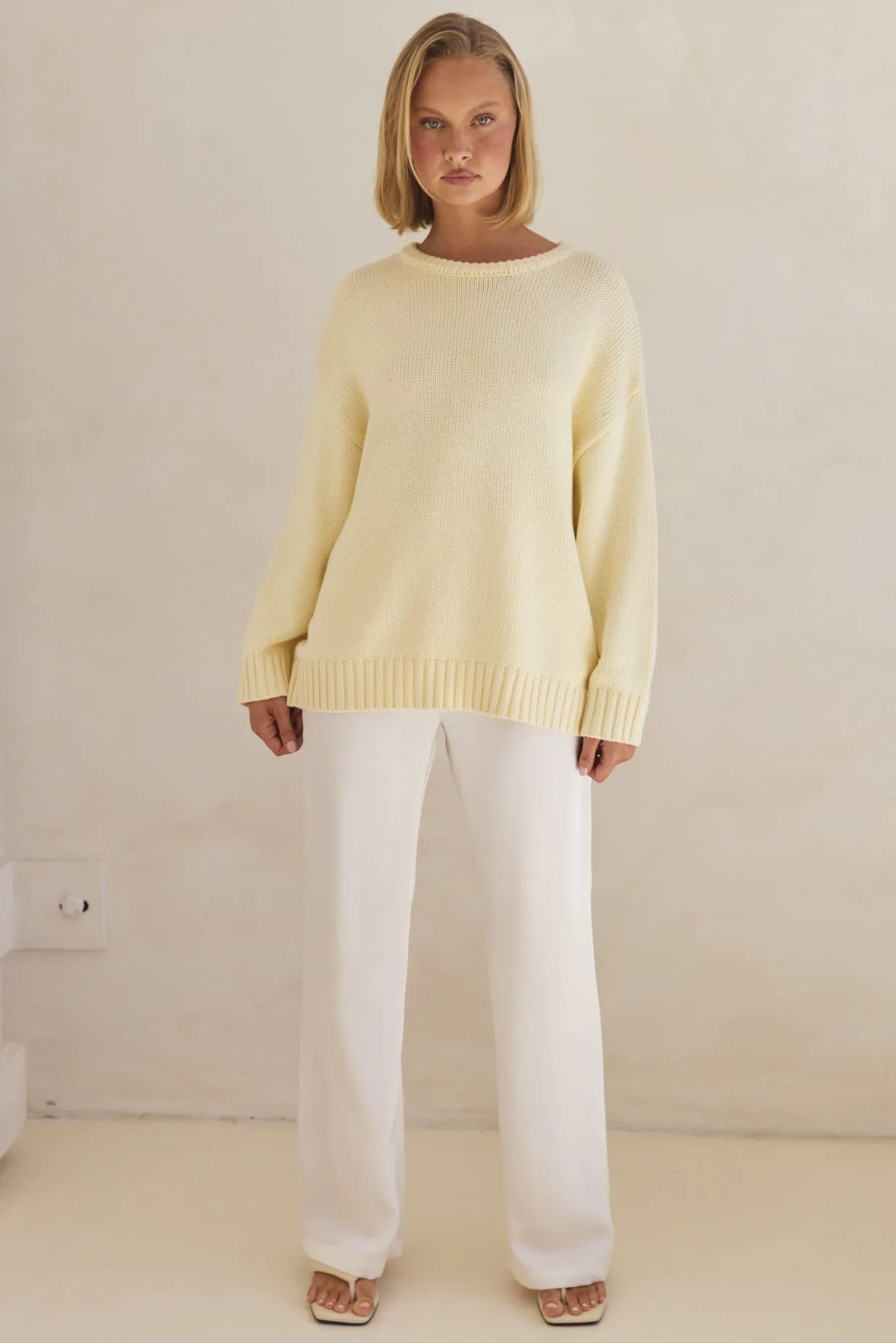 Harlow Knit Jumper (Butter)
