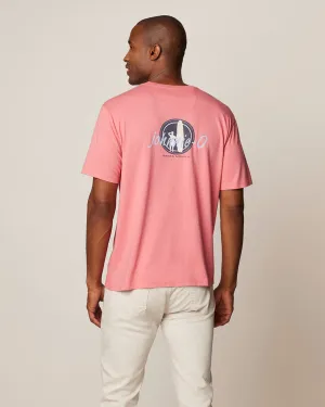 Johnnie O Mens Bullseye Logo Graphic T Shirt
