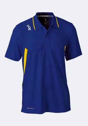 Kookaburra Men's KB Training Polo Royal Blue Gold