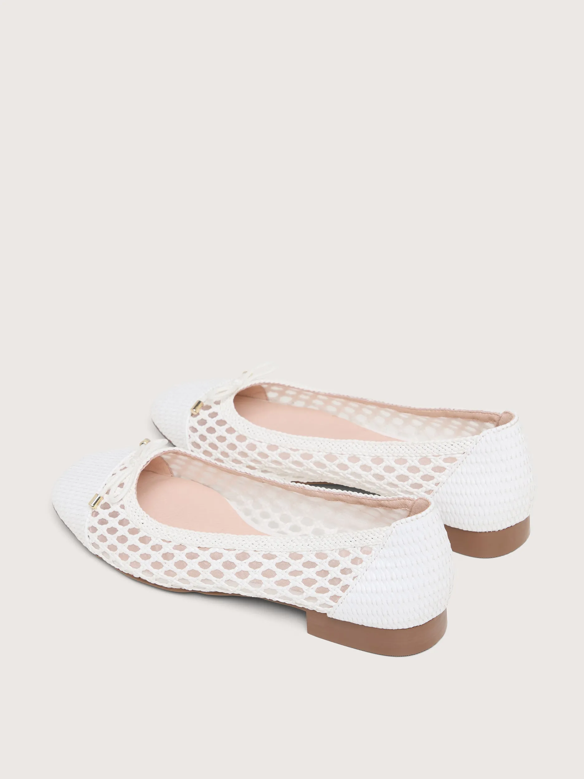 Maelle Raffia Ballet Flat