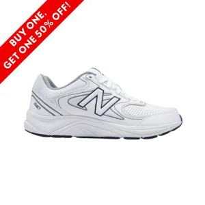 Men's 840v2 - White with Navy and Grey (D Width)