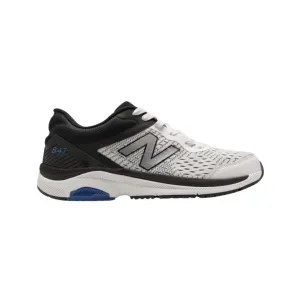 Men's 847v4 - Arctic Fox with Black and Team Royal (4E Width)