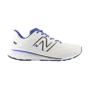 Men's Fresh Foam x 860v13 - White with Marine Blue (2E Width)