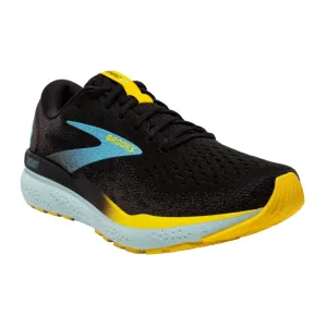 Men's Ghost 16 – Black/Forged Iron/Blue (2E Width)