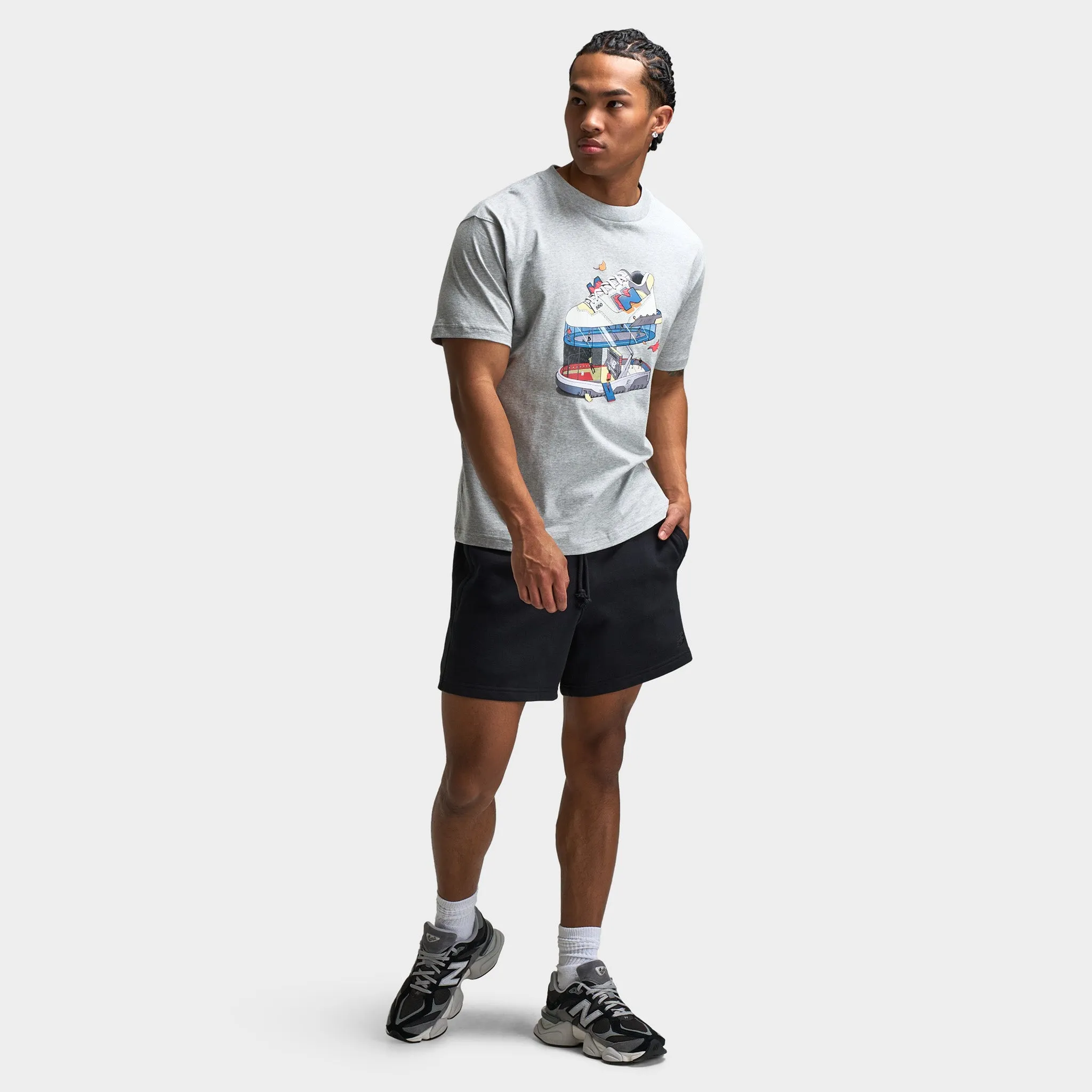 New Balance Fitness Center T-Shirt / Athletic Grey