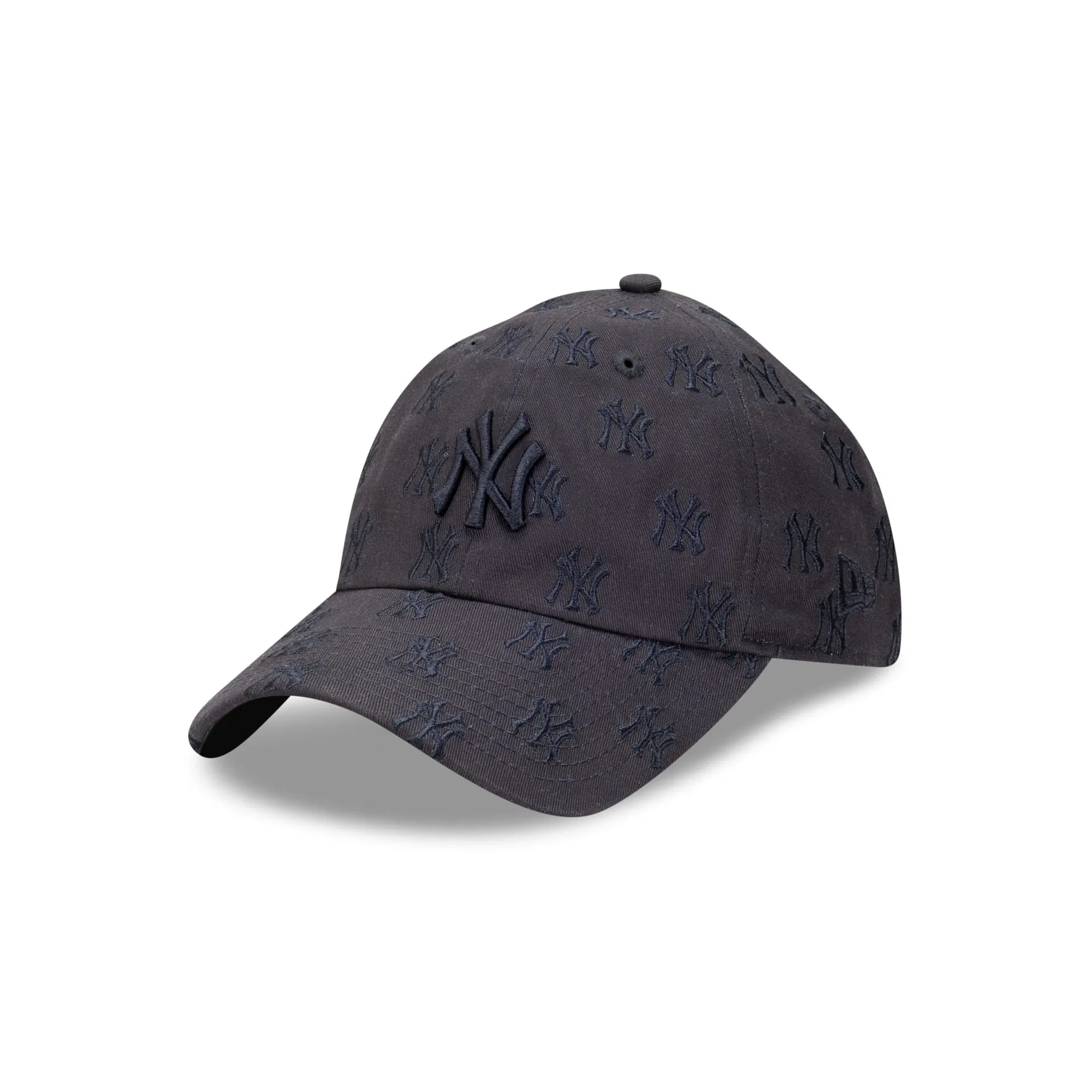 New York Yankees  Faded Black Tonal Monogram Casual Classic