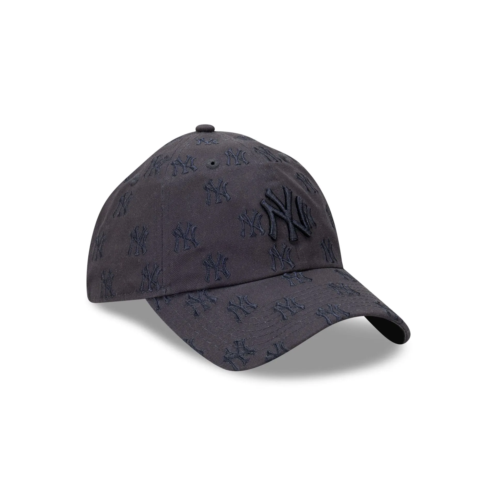 New York Yankees  Faded Black Tonal Monogram Casual Classic