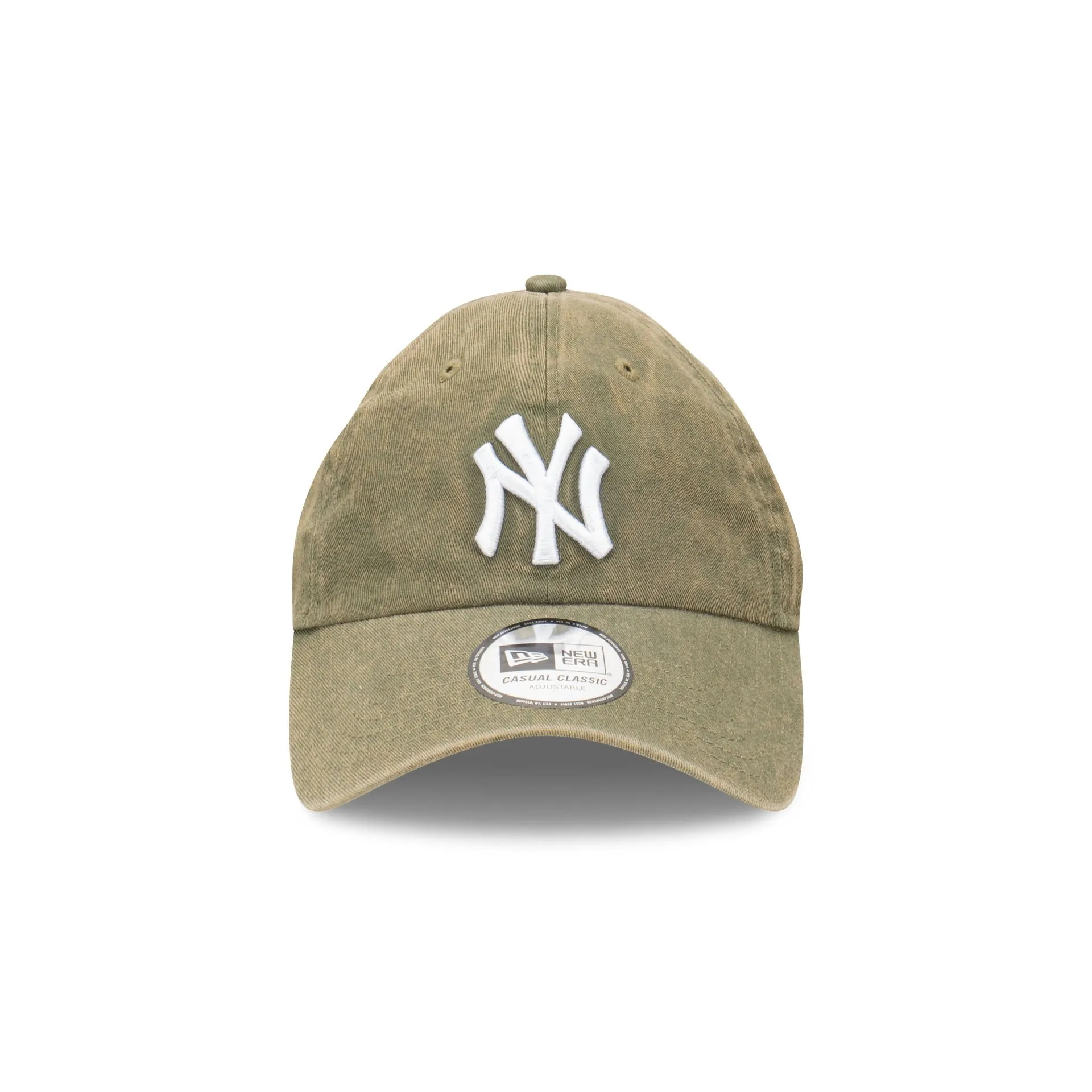 New York Yankees Snow Wash Olive Casual Classic