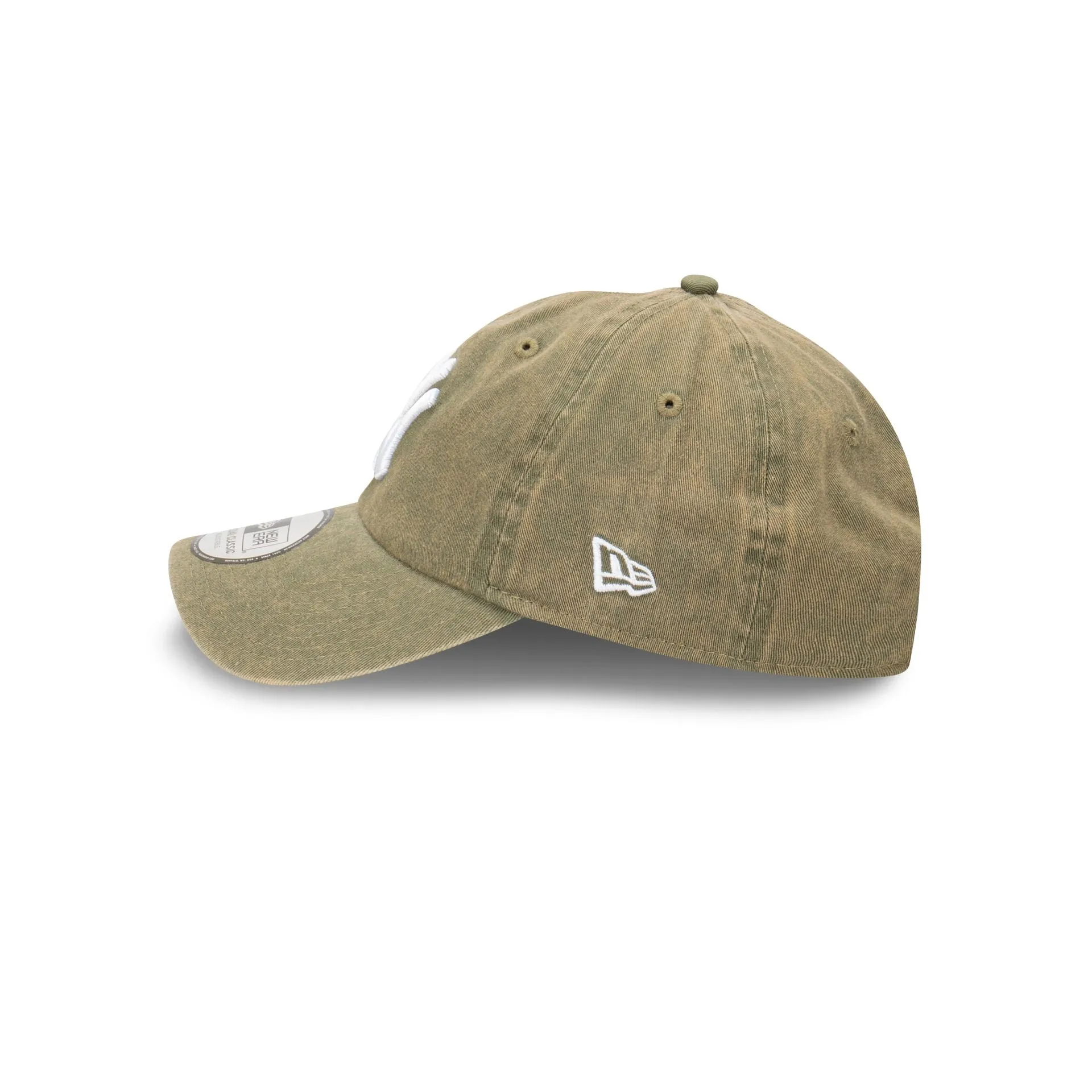 New York Yankees Snow Wash Olive Casual Classic