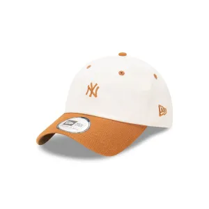 New York Yankees Two-Tone Mini Chainstitch Toasted Peanut Casual Classic