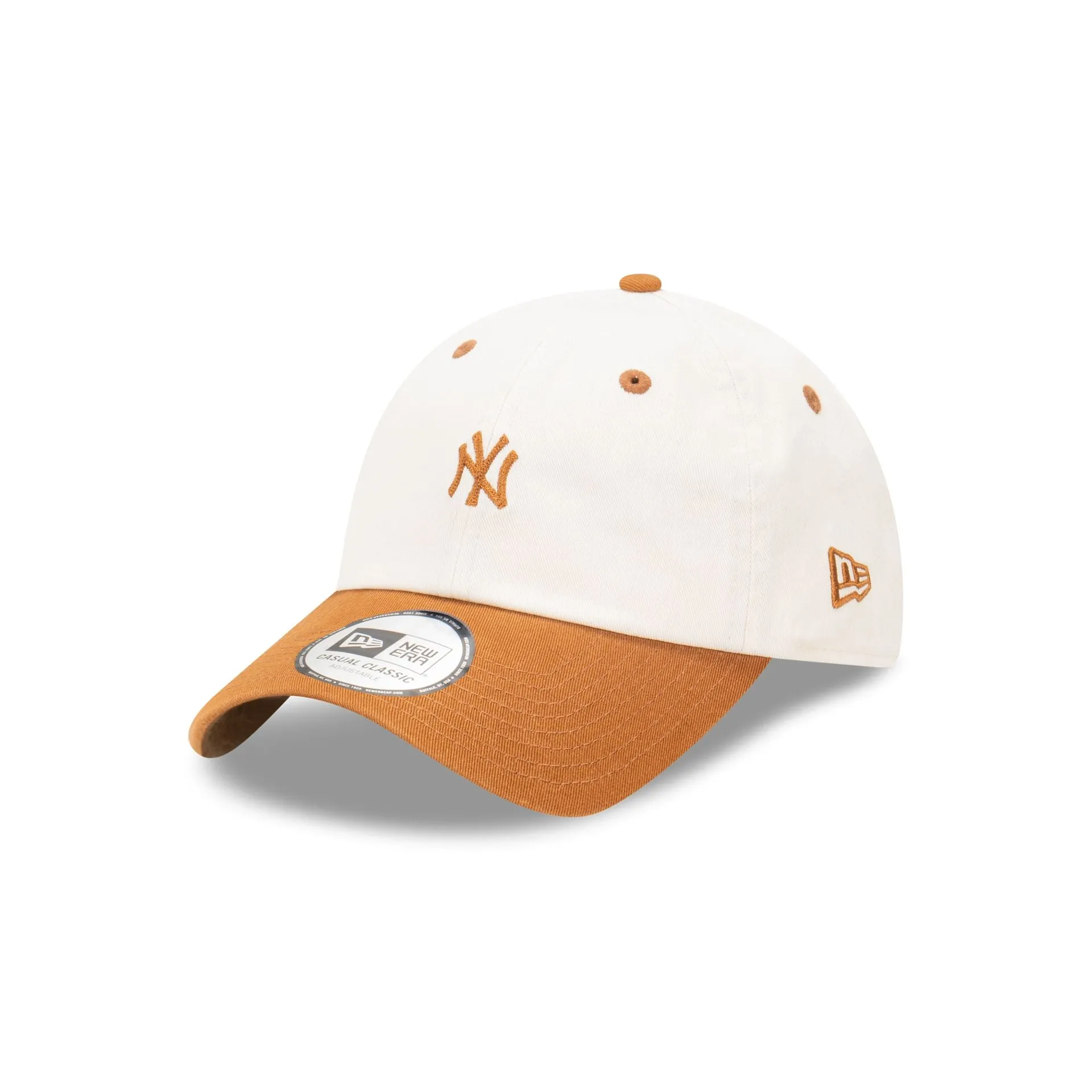 New York Yankees Two-Tone Mini Chainstitch Toasted Peanut Casual Classic