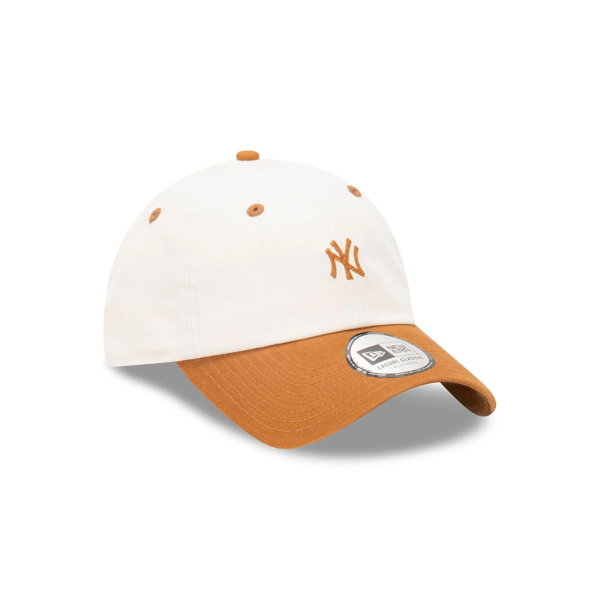 New York Yankees Two-Tone Mini Chainstitch Toasted Peanut Casual Classic