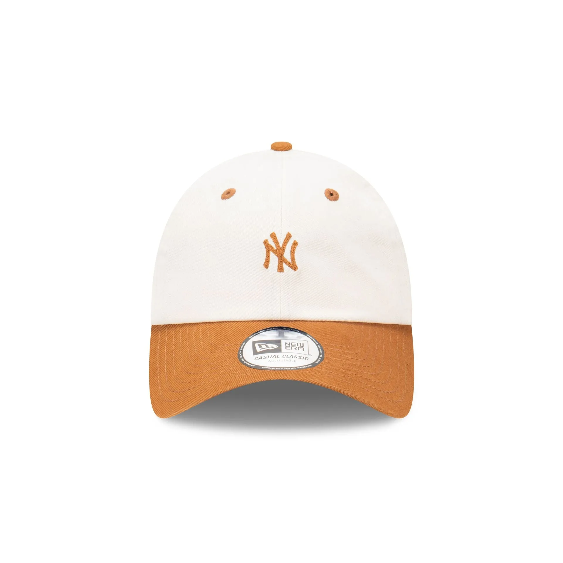 New York Yankees Two-Tone Mini Chainstitch Toasted Peanut Casual Classic