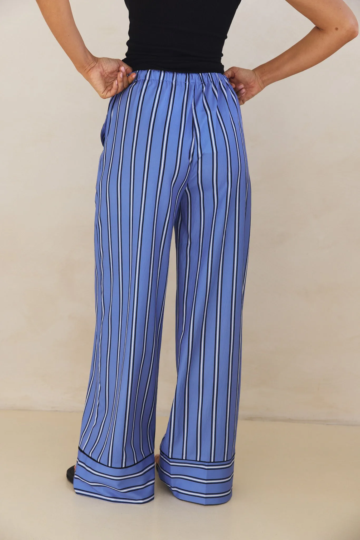 Nina Pant (Blue Stripe)