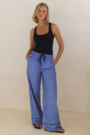 Nina Pant (Blue Stripe)