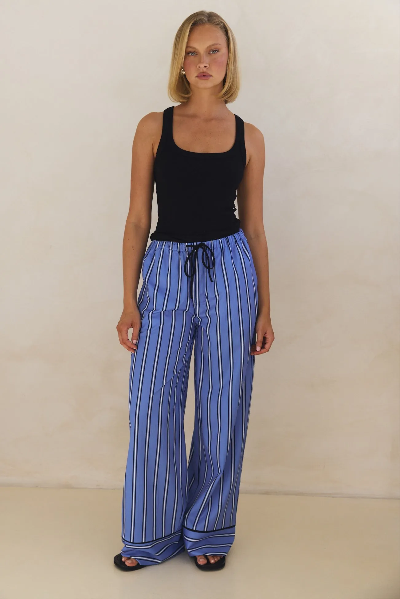 Nina Pant (Blue Stripe)