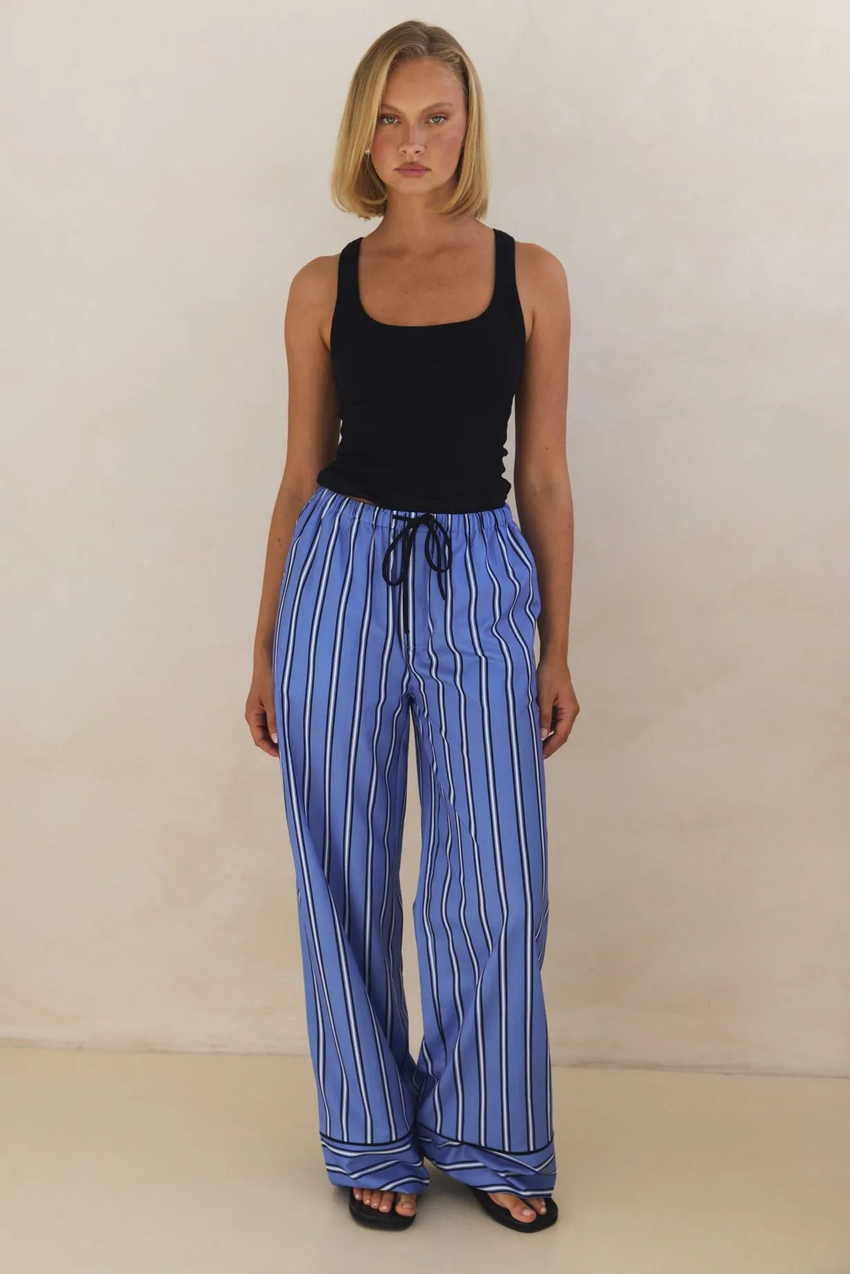 Nina Pant (Blue Stripe)