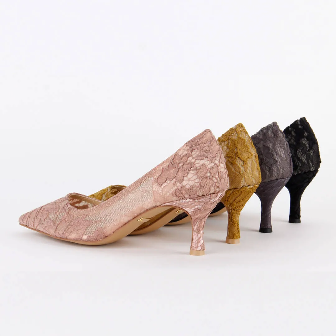 *NOZZE - mud pink, 6cm, size UK 1