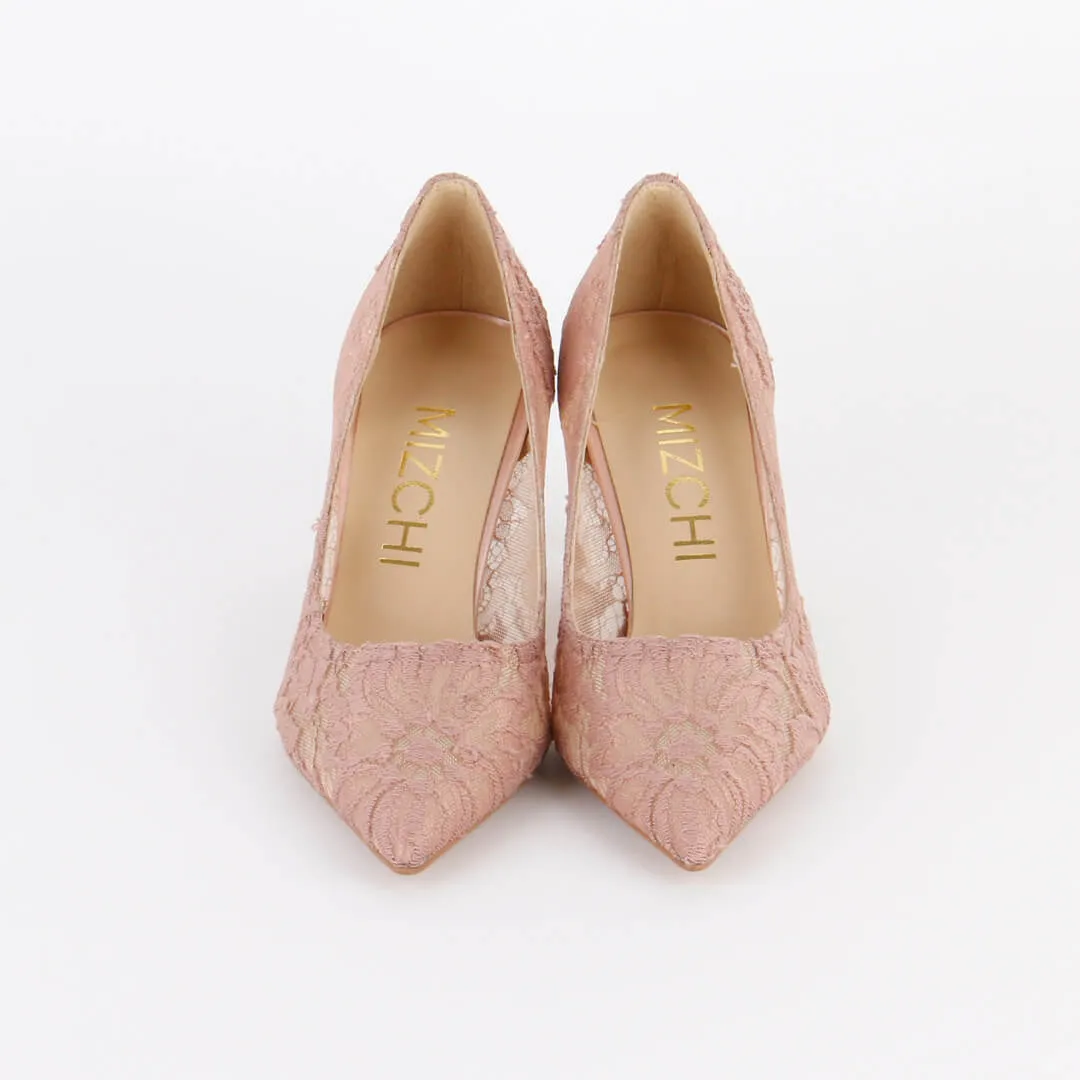 *NOZZE - mud pink, 6cm, size UK 1