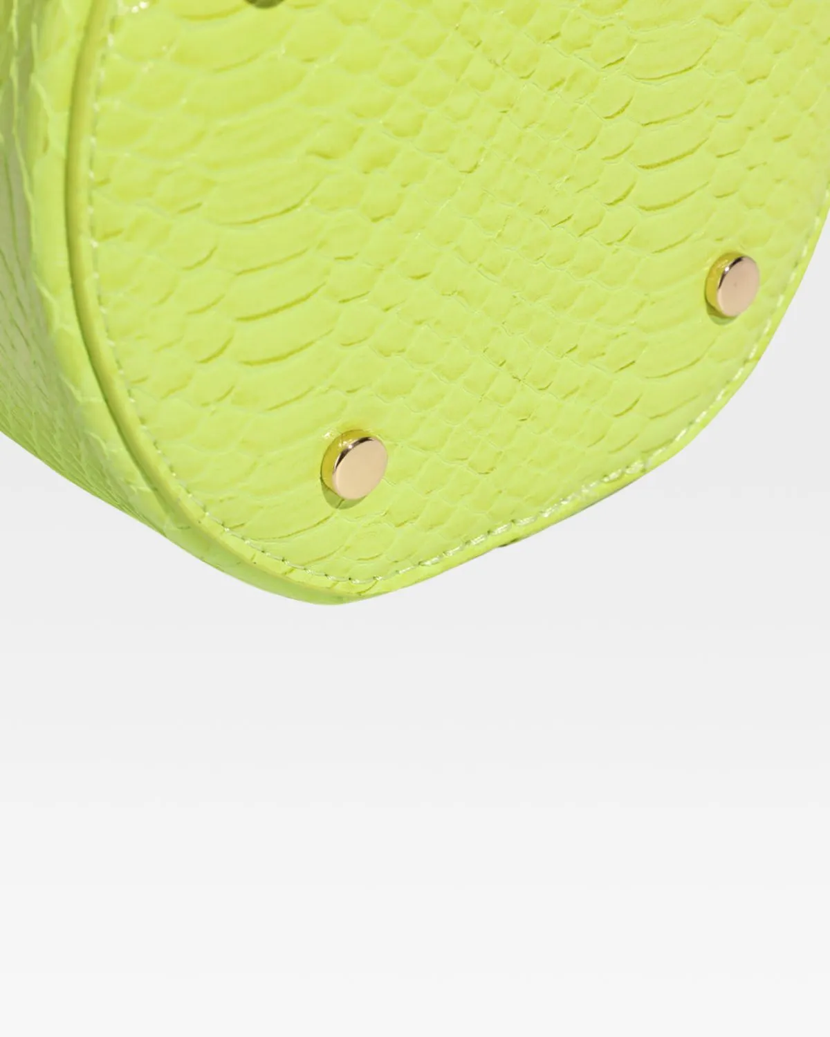 PY Mini Barrel Purse in Apple Green