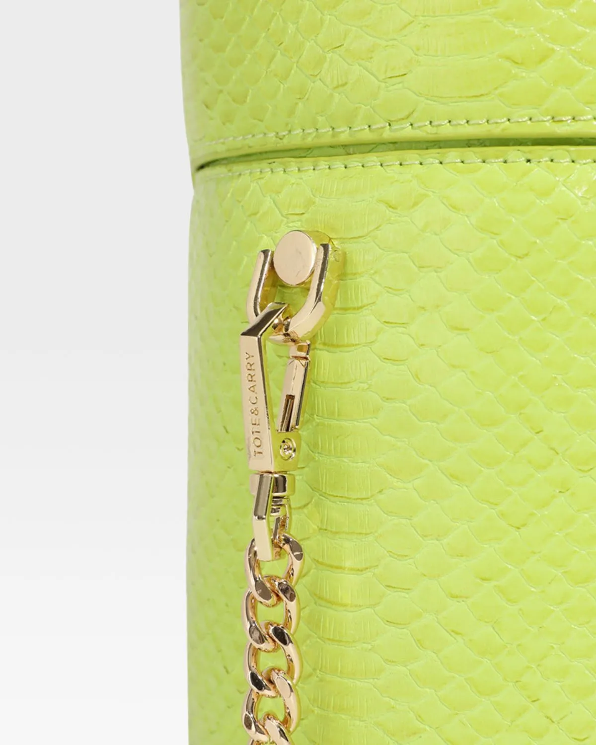 PY Mini Barrel Purse in Apple Green