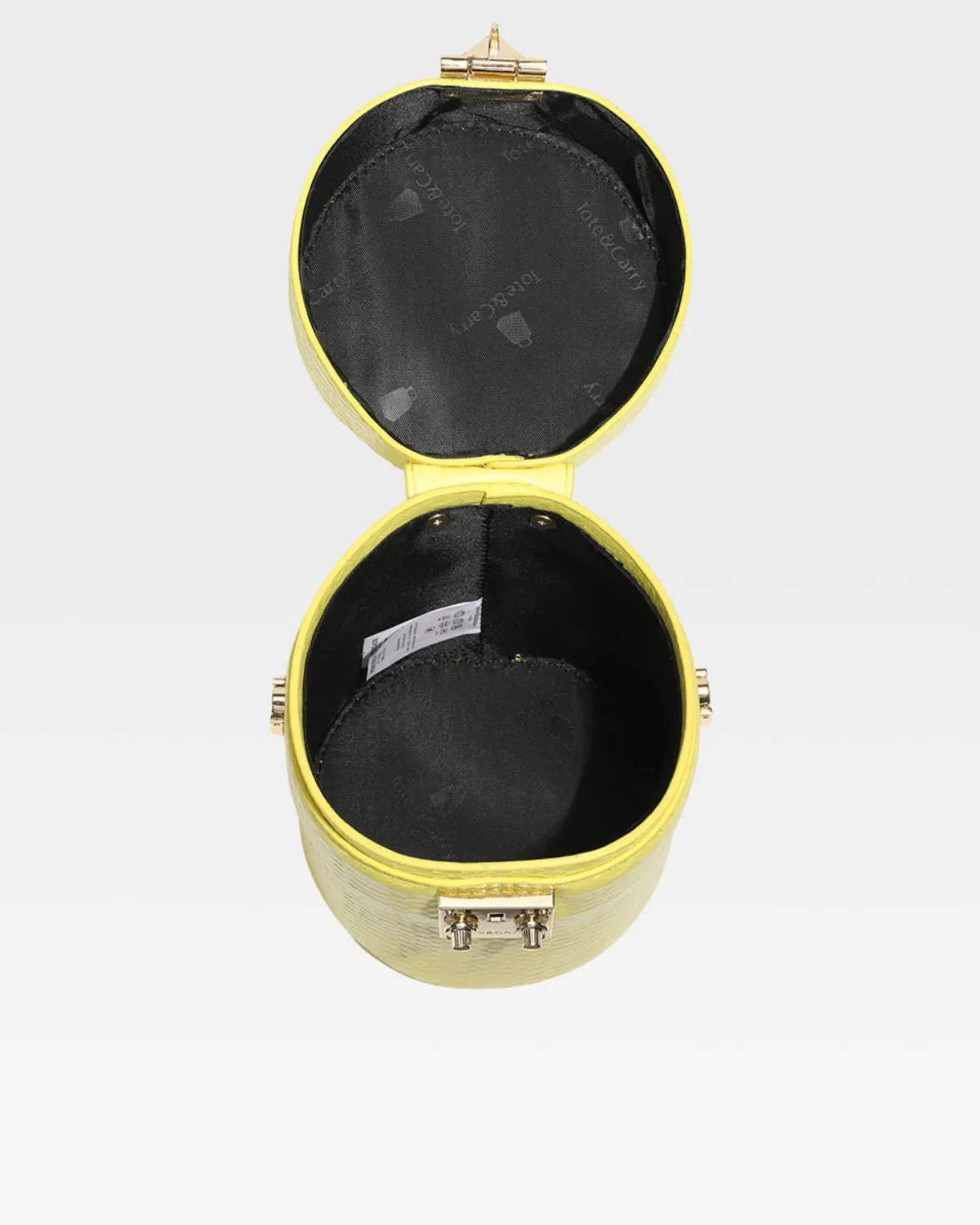 PY Mini Barrel Purse in Yellow