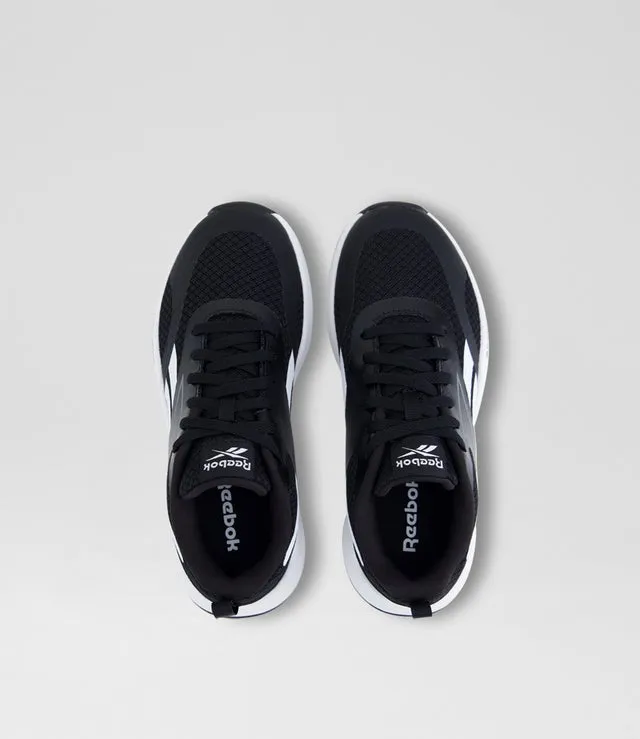REEBOK KID'S ENERGEN RUN 3 BLACK/WHITE RUNNING SHOES