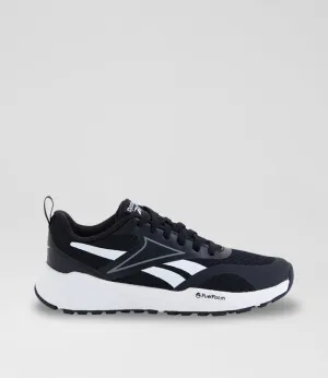REEBOK KID'S ENERGEN RUN 3 BLACK/WHITE RUNNING SHOES