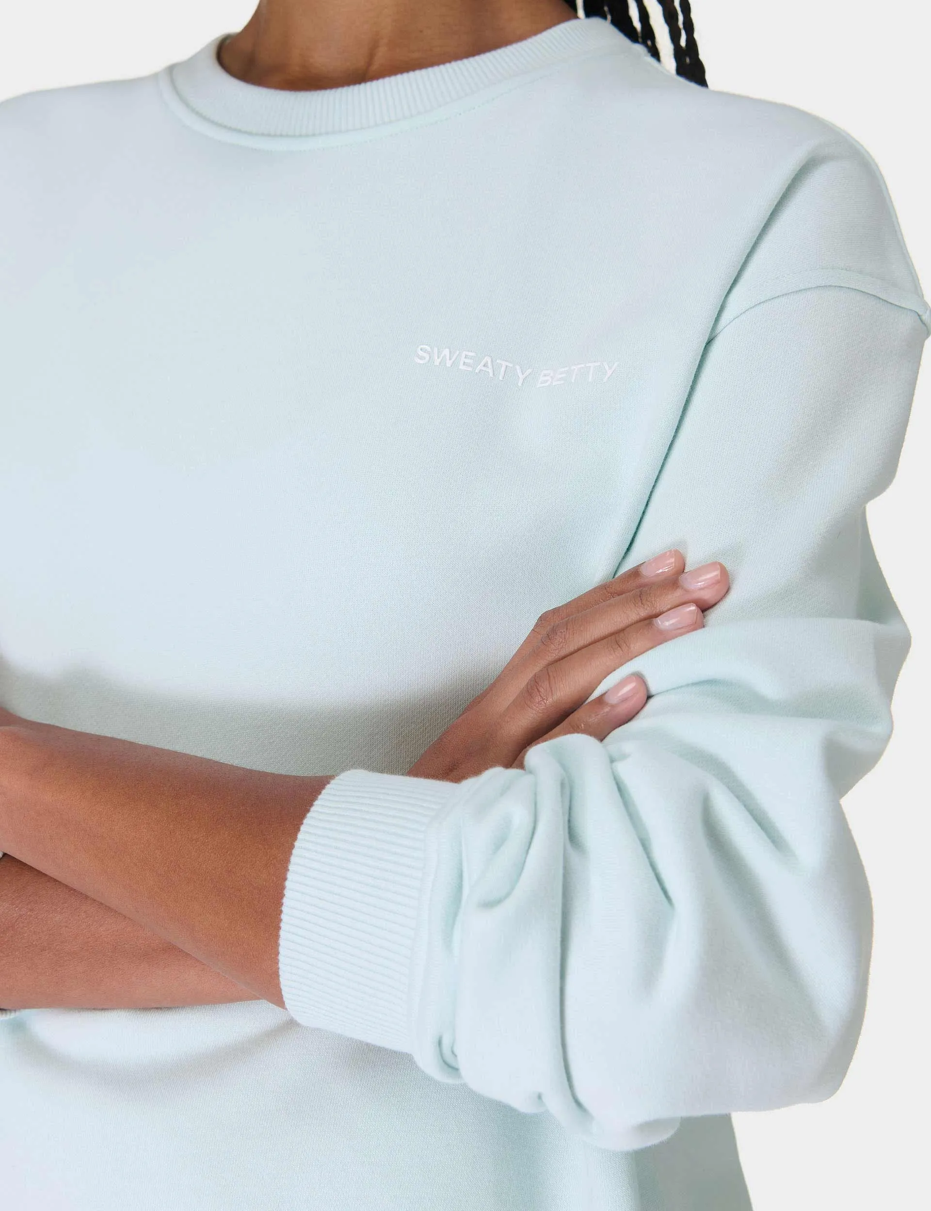 Revive Crew Neck Sweatshirt - Day Break Blue
