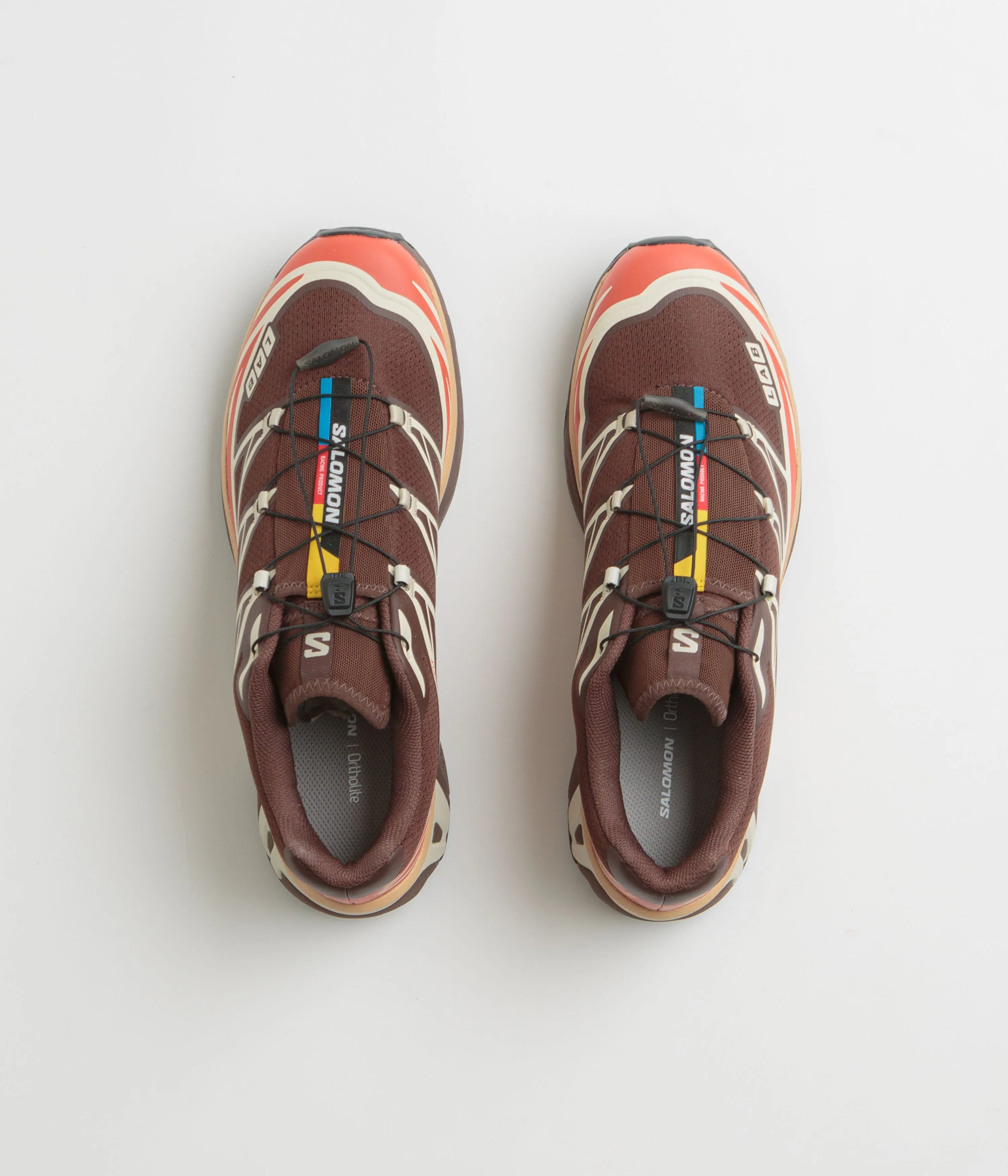 Salomon XT-6 Shoes - Roasted Clay / Burnt Ochre / Almond Milk