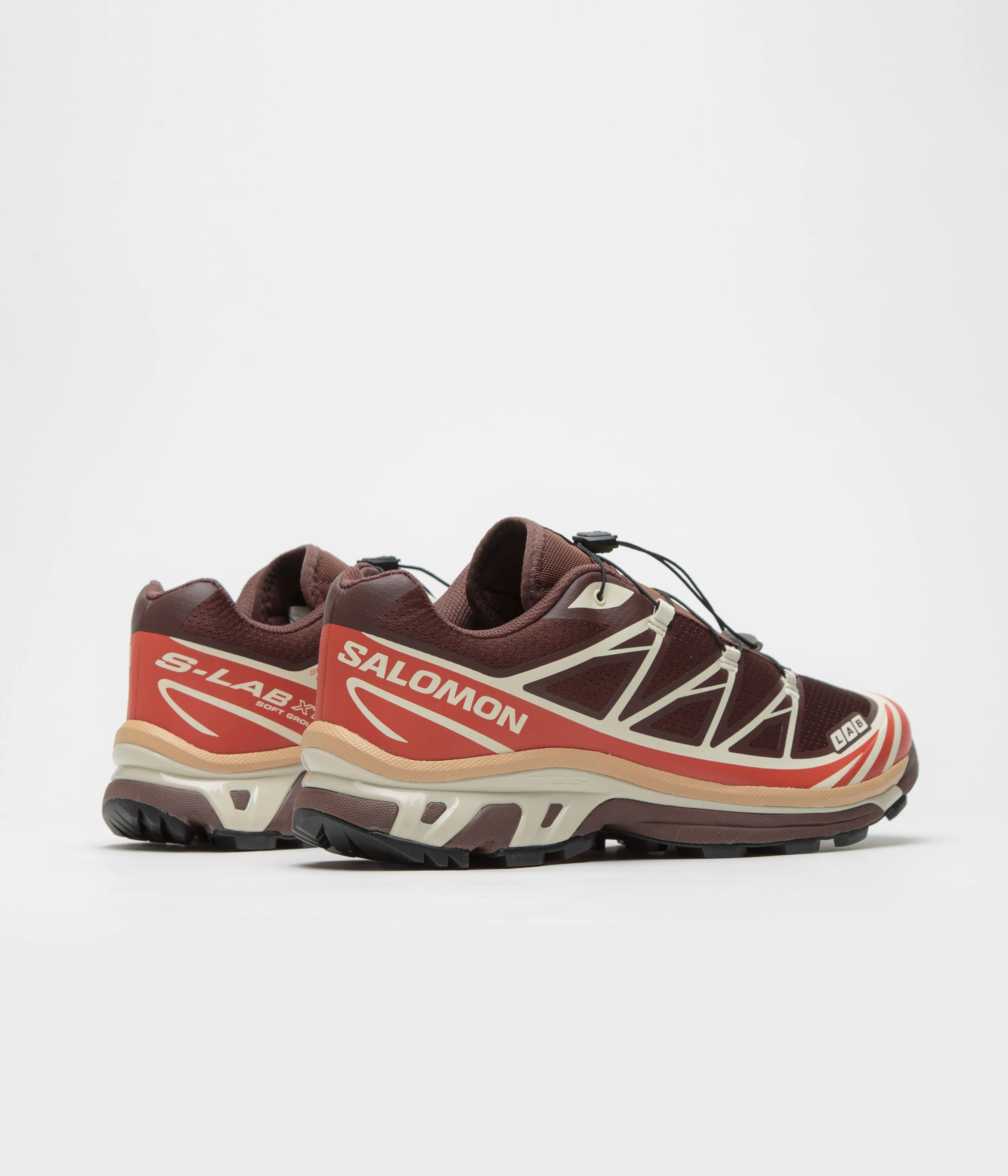 Salomon XT-6 Shoes - Roasted Clay / Burnt Ochre / Almond Milk