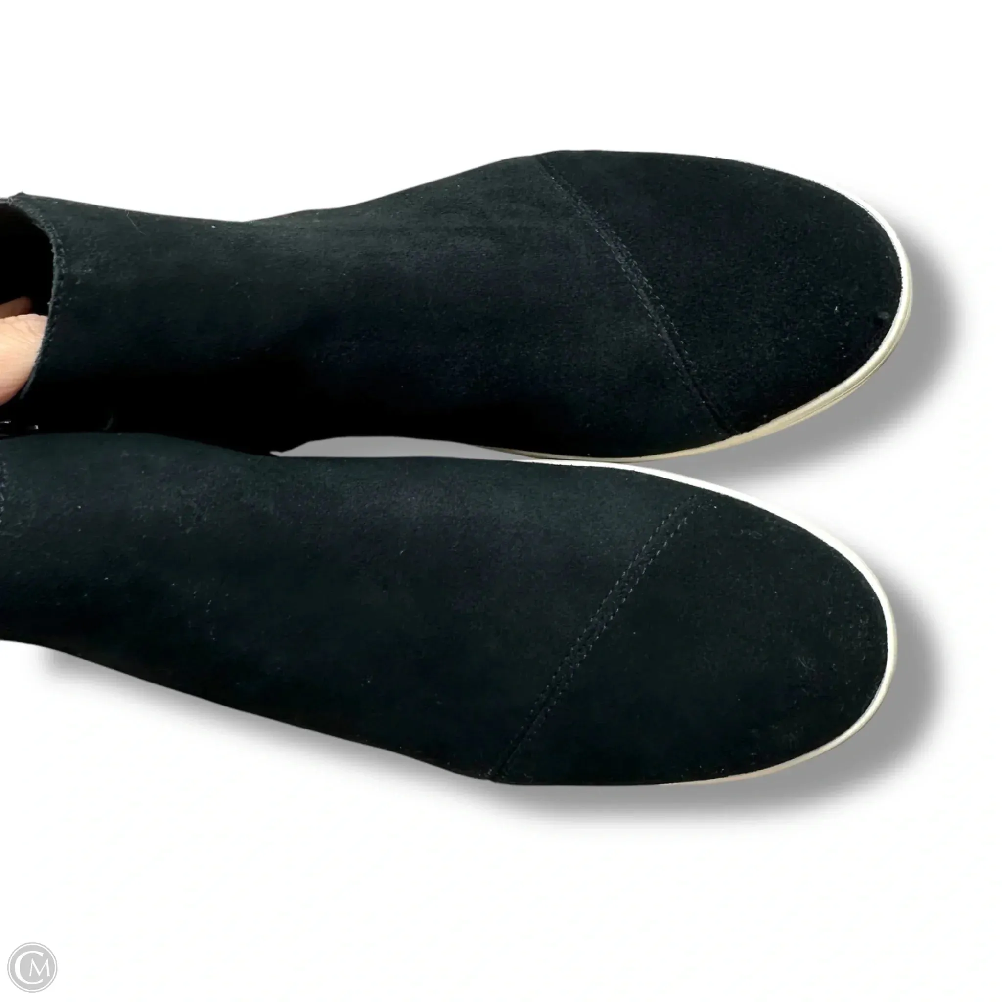 Shoes Flats By Toms In Black, Size: 10
