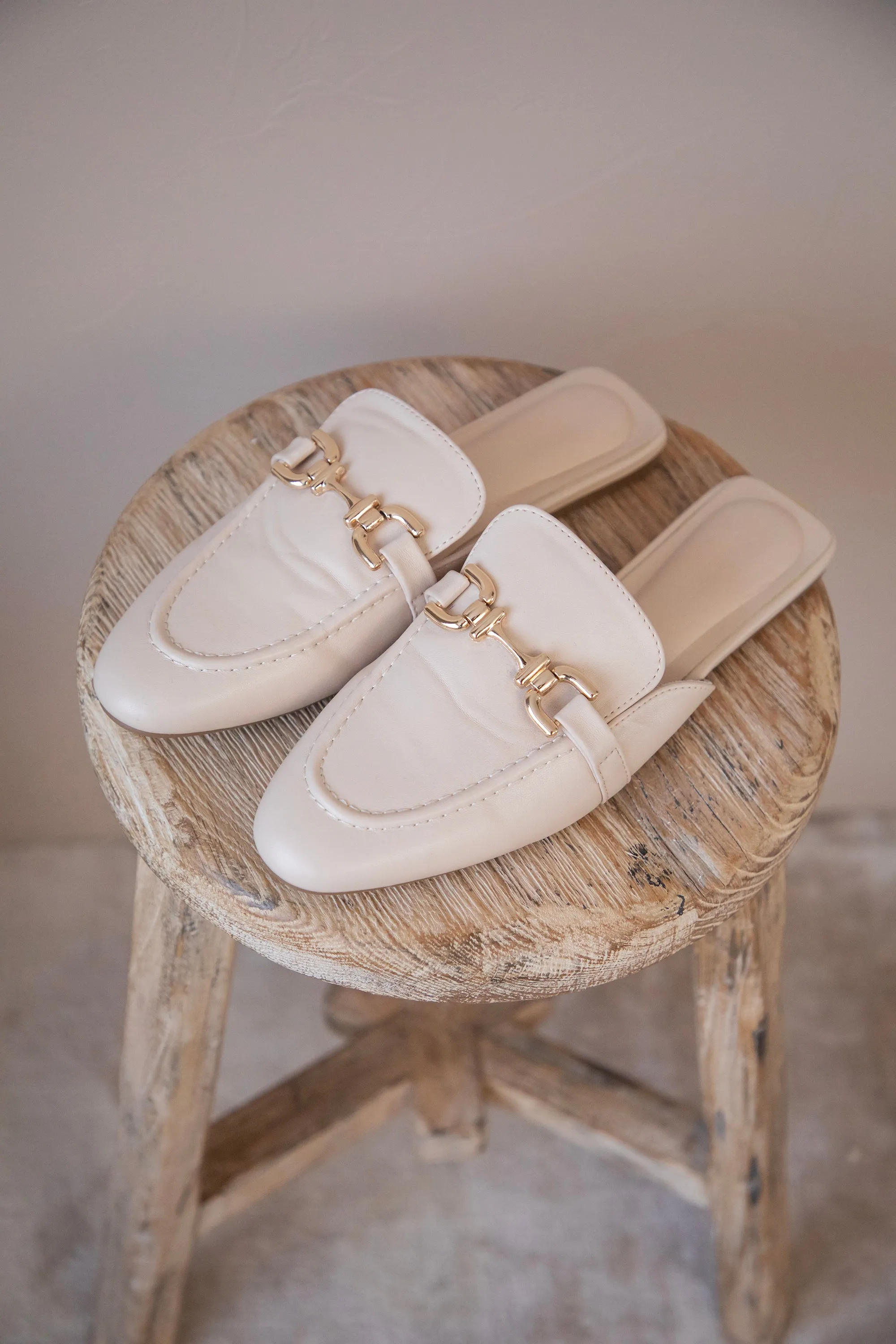 Slide In Beige - Slip-In Loafers