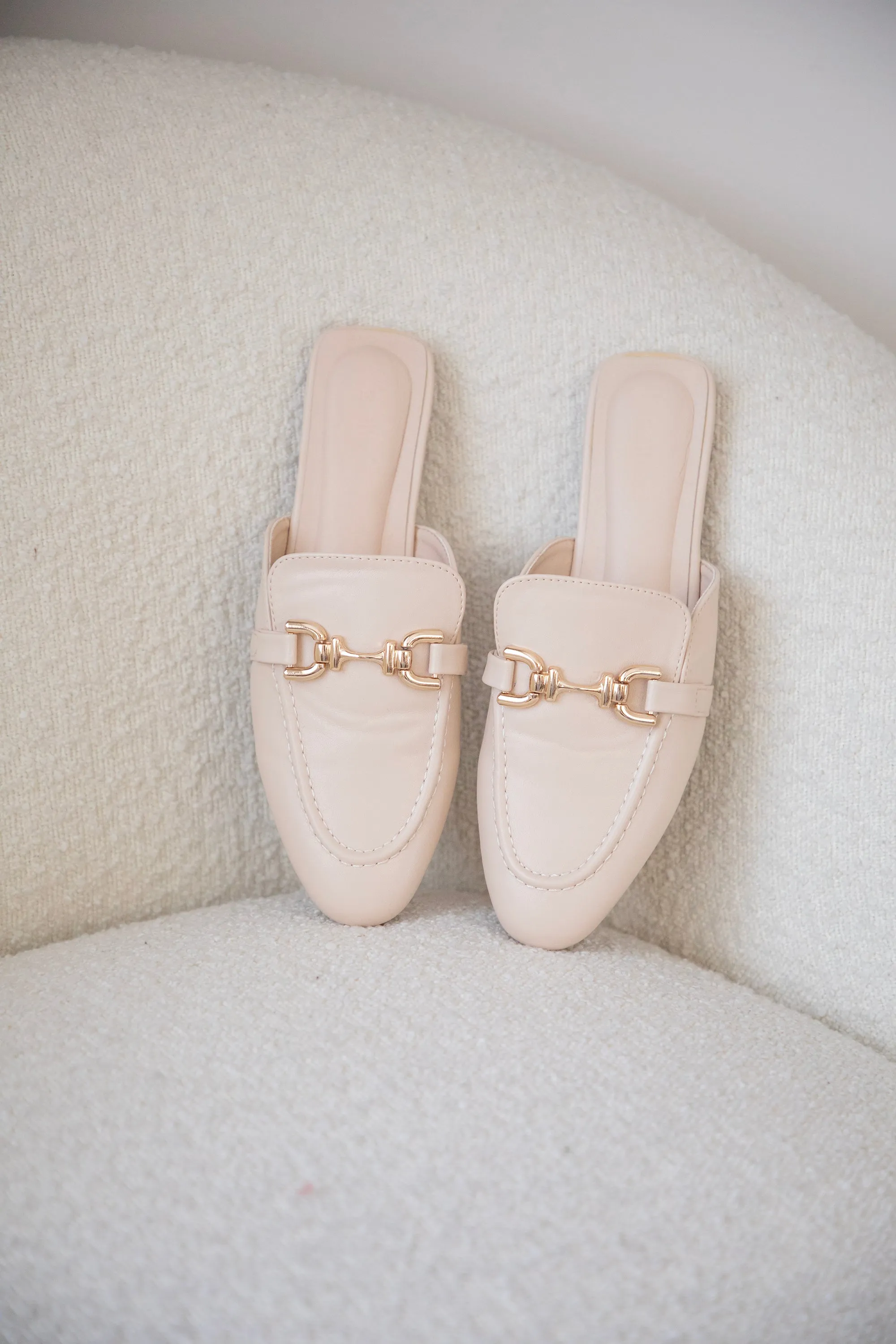 Slide In Beige - Slip-In Loafers