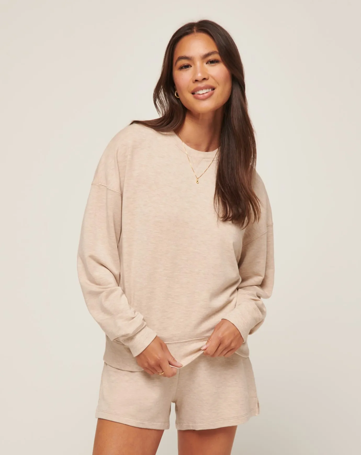 TravisMathew Women's Cloud Terry Crew