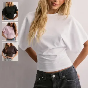 Women Round Neck  T-shirt