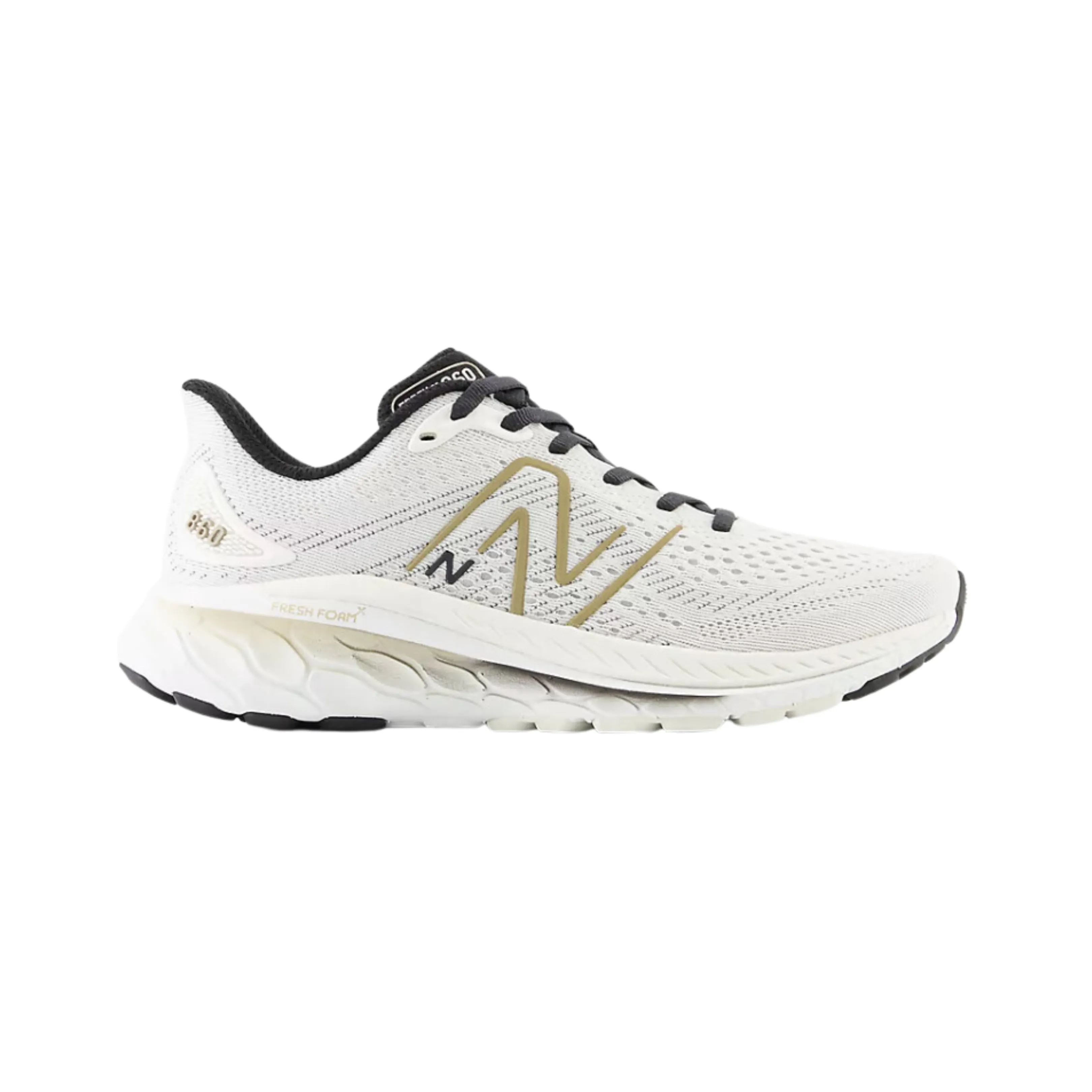 Women's Fresh Foam x 860v13 - Black with Sea Salt (D Width)