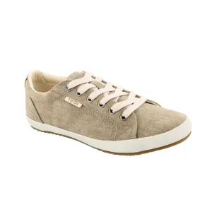 Women's Star - Khaki Wash Canvas (Regular Width).